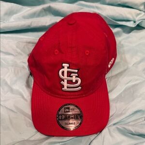 New Era Red 49FORTY Cap